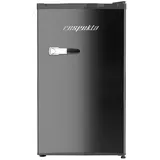 Respekta KG83S-52 Retro-Kühlschrank (92 l, 831 mm hoch,Schwarz)