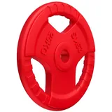 GORILLA SPORTS Hantelscheiben Einzeln 1,25-25kg/30kg Set, Olympia 50mm, Guss Gummi - Hantel Gewichte