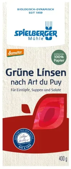 Spielberger Grüne Linsen demeter