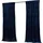 Gardinenbox Vorhang »Milano« Samt Blickdicht Schlaufenband Tunneldurchzug Blackout Bügelband kürzbar Blau 2 Stück HxB 280x135 cm, 20357