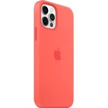 Apple iPhone 12 | 12 Pro Silikon Case mit MagSafe zitruspink