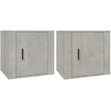 vidaXL Nachtschrank 50 x 39 x 47 cm Grau