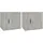 vidaXL Nachtschrank 50 x 39 x 47 cm Grau