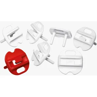 Reer Sicherheitsstecker 6er-Pack, weiß,