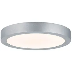 Paulmann Lunar LED Panel rund |LED Deckenleuchte Warmweiß | Chrom matt, 300 mm