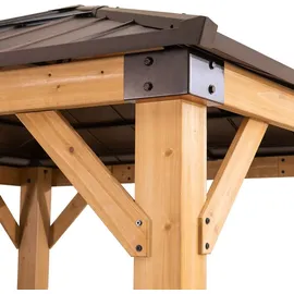 Sunjoy Rapi 2,25 x 2,25 m Braun