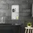 luxebath Wandnische Duschnische 2 Ebenen Edelstahl Duschregal Silber 30 x 60 x 10 cm
