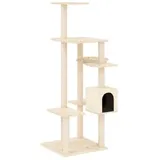 vidaXL Kratzbaum 142 cm creme