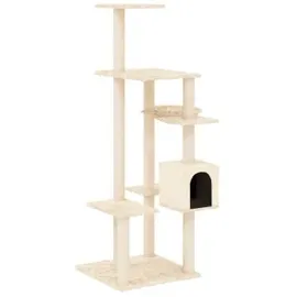 vidaXL Kratzbaum 142 cm creme