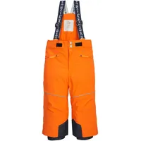 KILLTEC first instinct by killtec Kinder Skihose/Funktionshose mit Trägern und Schneefang FISW 48 MNS SKI PNTS, dunkelorange, 122/128,
