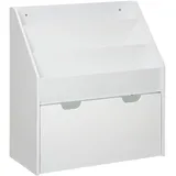 ATMOSPHERA CREATEUR D'INTERIEUR Kinderbücherregal Rollcontainer H. 70 cm weiß