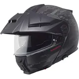 Schuberth E2 Atlas Klapphelm - Matt Schwarz/Dunkelgrau - L (58/59)