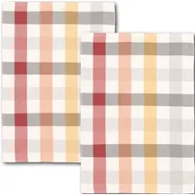 Dyckhoff 2er Set Geschirrtuch 'Multi dry' 50 x 70 cm Rot