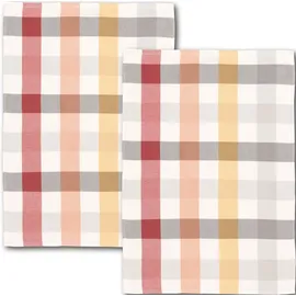 Dyckhoff 2er Set Geschirrtuch 'Multi dry' 50 x 70 cm Rot