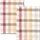 Dyckhoff 2er Set Geschirrtuch 'Multi dry' 50 x 70 cm Rot
