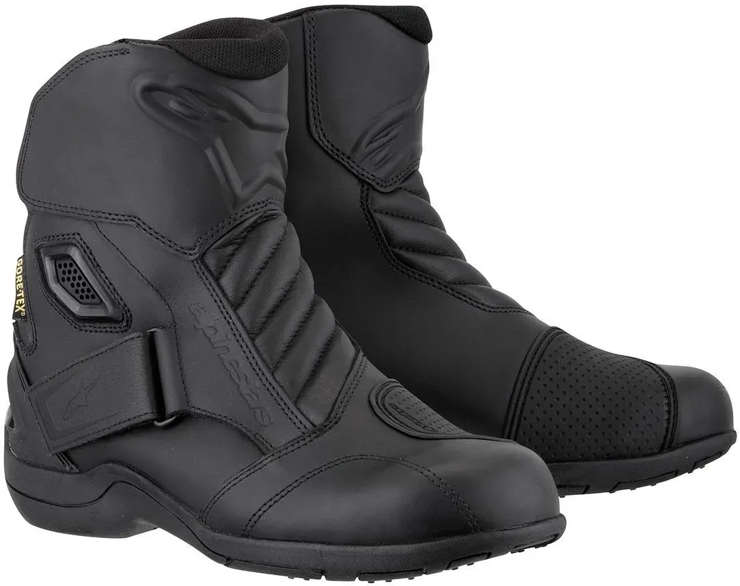 Alpinestars New Land Gore-Tex Motorlaarzen, zwart, 46 Voorman