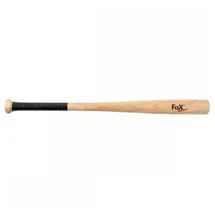 Max Fuchs MFH Softballschläger American Baseball aus Holz (Natur/26 Zoll)