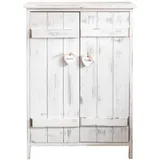 Mobili Rebecca Kommode 70 x 51 x 30 cm Weiß