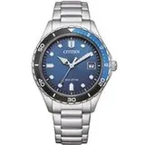 Armbanduhr für Herren aus Edelstahl, Eco-Drive