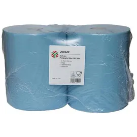 ELOS Putztuch ELOwipe XL L.ca.360 mxB.ca.360mm blau 2-lag.2 Rl.à 1000 Bl.