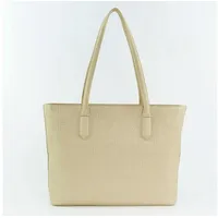 Valentino Pansy Shopper Tasche 35 cm beige