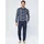 normann Schlafanzug Langarm Blau 56/58