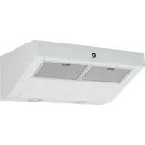 Dunstabzugshaube 60 cm kopffreie Unterbauhaube Abzugshaube Weiß Respekta - Weiß