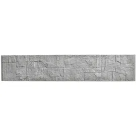 Beckers Betonzaun Betonzaun Sichtschutzelement 200 x 38,5 cm Betongrau