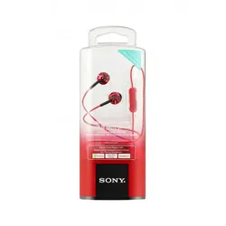 Sony MDR-EX110AP Kopfhörer Verkabelt im Ohr Anrufe/Musik Rot