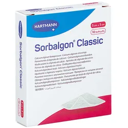 Sorbalgon Classic 5x5 Cm Calciumalginat-kompresse