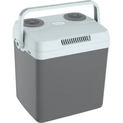 TecTake GmbH Elektrische Kühl- und Wärmebox mit Tragegriff, 25 Liter - grau