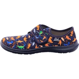 Beck Jungen Dinosaurier Slipper, Dunkelblau, 31 EU