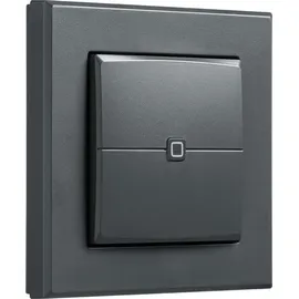 eQ-3 Homematic IP Wired Smart Home Wandtaster 2-fach, anthrazit