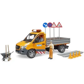 Bruder 02677 - MB Sprinter Kommunal orange 1:16