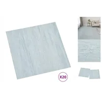 vidaXL PVC-Fliesen Selbstklebend 20 Stk. 1,86 m2 Grün