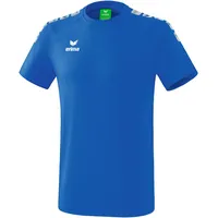 Erima 5-c Essential Kurzarm-t-shirt - New Royal / White