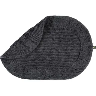 Badteppiche Exquisit zinn - 02 50x75 cm Schwarz