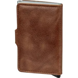 Secrid Miniwallet vintage cognac/silver