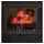 vidaXL Weihnachtsschild mit 216 LEDs Rot 99 x 55 x 13 cm Eisen