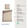 SCHIESSER Wendebettwäsche Doubleface Unifarben Beige 155 x 220 cm + 2 x 80 x 80 cm