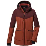 KILLTEC Damen Skijacke KSW 40 WMN SKI JCKT, rost, 46,