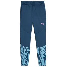 Puma individualFINAL Trainingshose Kinder 56 ocean tropic/bright aqua 164