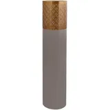 Kayoom Bodenvase Art Deco grau Gold,