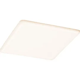 Paulmann VariFit LED Einbaupanel Veluna 1 Stk. eckig 215x215mm 21W 3000K Satin