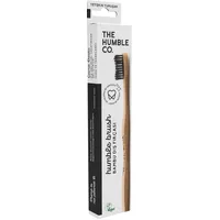 The Humble Co. Humble Brush Bambuszahnbürste Sensitiv Schwarz 1 St