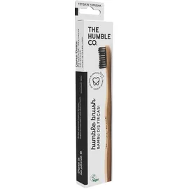The Humble Co. Humble Brush Bambuszahnbürste Sensitiv Schwarz 1 St