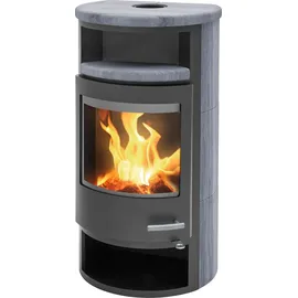 H&M Germany Solido Stahl Grau/Abdeckplatte Speckstein