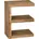 FineBuy E Cube Beige Akazie x 45 x