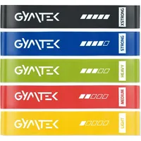 Gymtek Gymtek® Fitnessbänder Resistance Bands Widerstandsbänder Gymnastikband – Yoga,