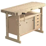 Sjöbergs Hobelbank Nordic Plus 1450 inkl. Schrankbausatz 0042 Hobby 35011